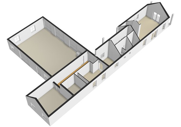 Floorplan - Hoekje 2, 4286 LN Almkerk